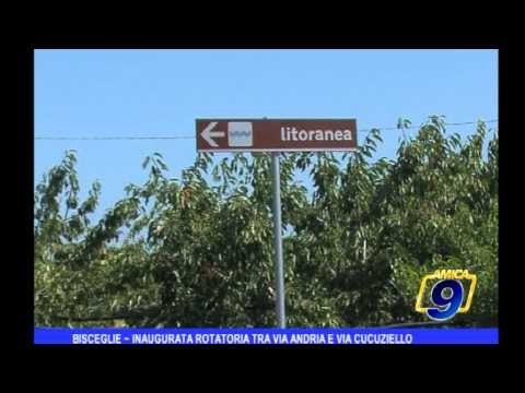 Bisceglie | Inaugurata rotatoria tra via Andria e via Cucuziello