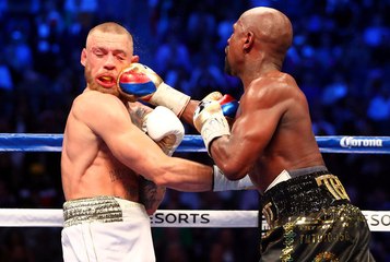 Floyd Mayweather a battu Conor McGregor à Vegas !