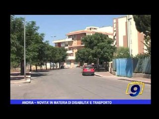 Andria | Novità in materia di disabilità e trasporto