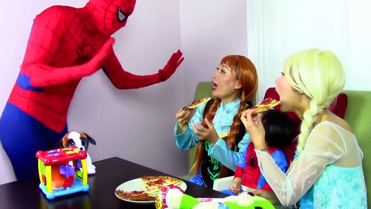 スパイダー赤ちゃん病院緊急！ w/ 冷凍エルザ、ドクタースパイダーマン、ピンクメイデイ・パーカー、悪事を働きます