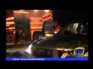 Puglia | In calo incidenti mortali