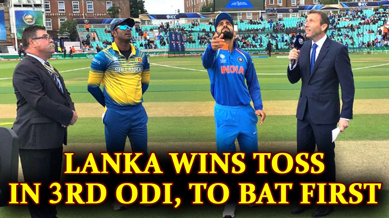 India vs Sri Lanka 3rd ODI : Lankan wins toss i...