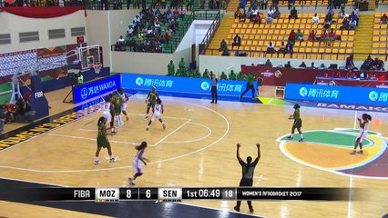 FIBA Womens Afrobasket 2017: Résumé Mozambique vs Sénégal