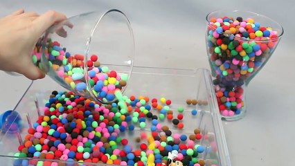 Des voitures les couleurs des œufs gelé domestiques jouer jouets Surprise doh dots disney shopkins