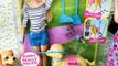 BARBIE Puppy REALLY POOPS! Barbie Walk & Potty Pup Barbie and Potty Training Taffy - Poopi