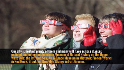 New York Today: How to Watch the Solar Eclipse