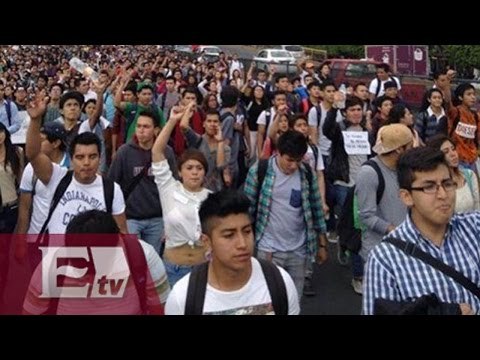 Continúan las movilizaciones y el paro de alumnos del IPN / Martín Espinosa