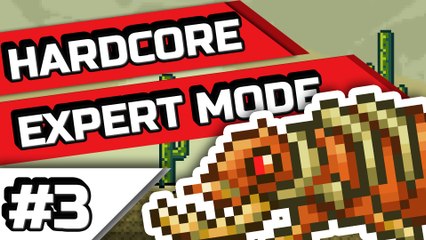 “Itching desert bugs” | #3 | Hardcore Expert Mode | Terraria Let's Play | No Deaths