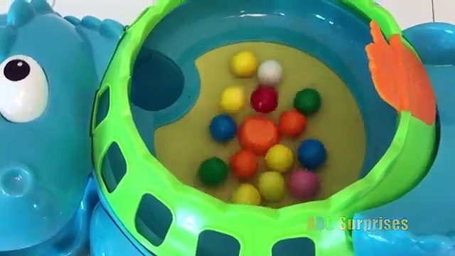 INDOOR BALL PIT Jumping Family Fun for Kids All Ages Learn Colors with Ryan ABC Surprises