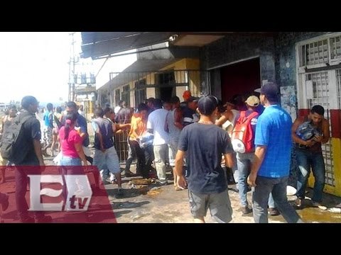 Saqueos y enfrentamientos en Venezuela por escasez de alimentos / Ingrid Barrera
