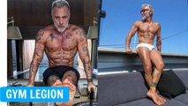 Gianluca Vacchi 49 YO FIT GRANDPA MILLIONARIE Incredible Strenght Training (Fitness Motivation)
