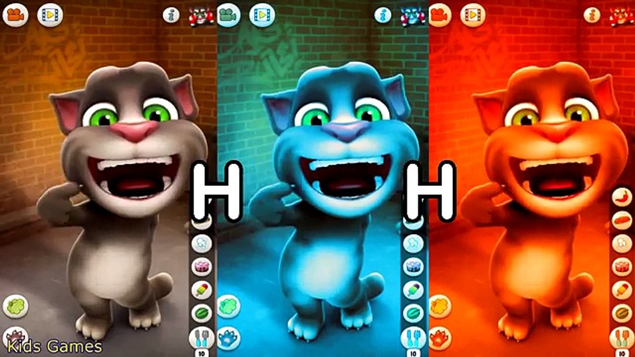 Learn ABC with Talking Tom Cat | ABC Learning Video for Kids Children Toddlers Baby Play V