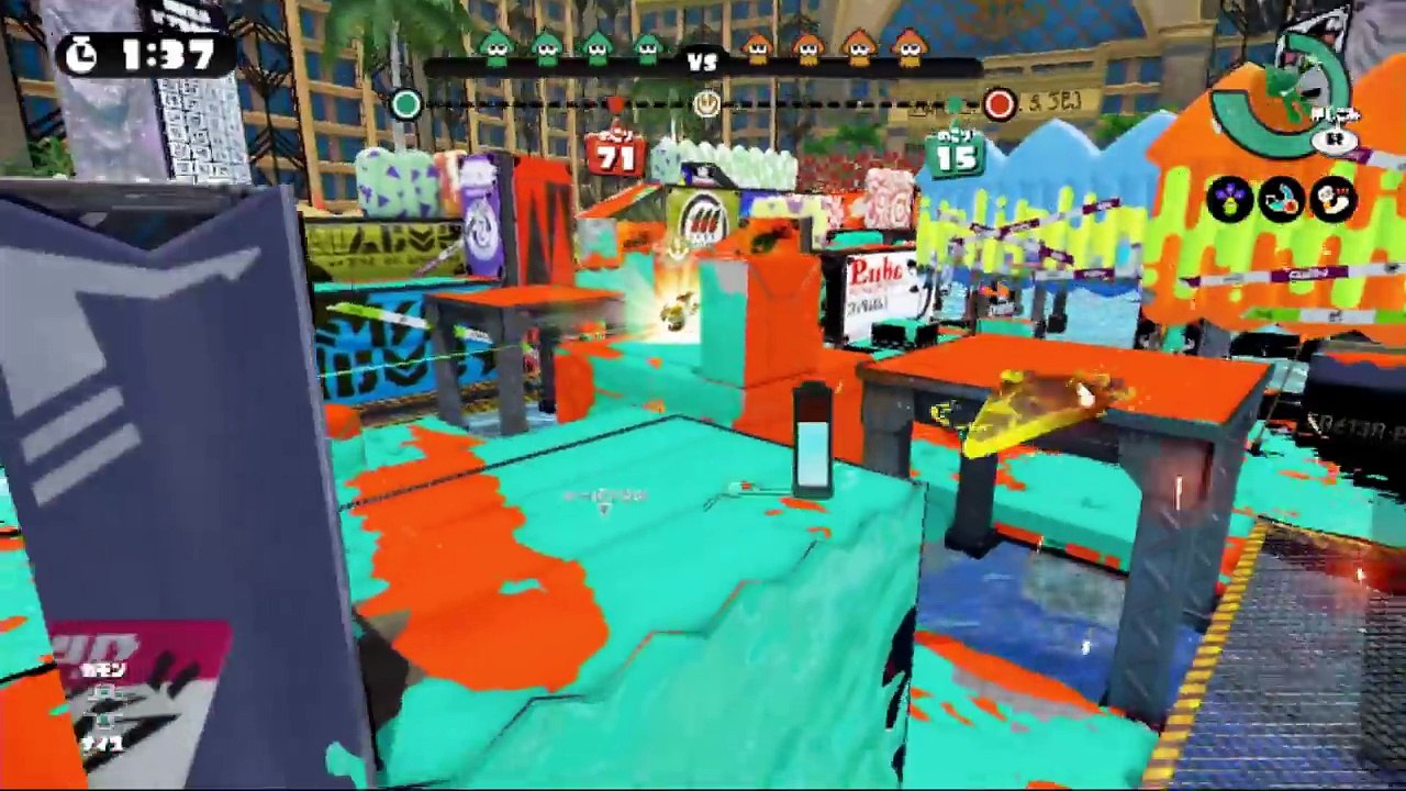 [スプラトゥーン] リッターキル集！【10000人記念動画】