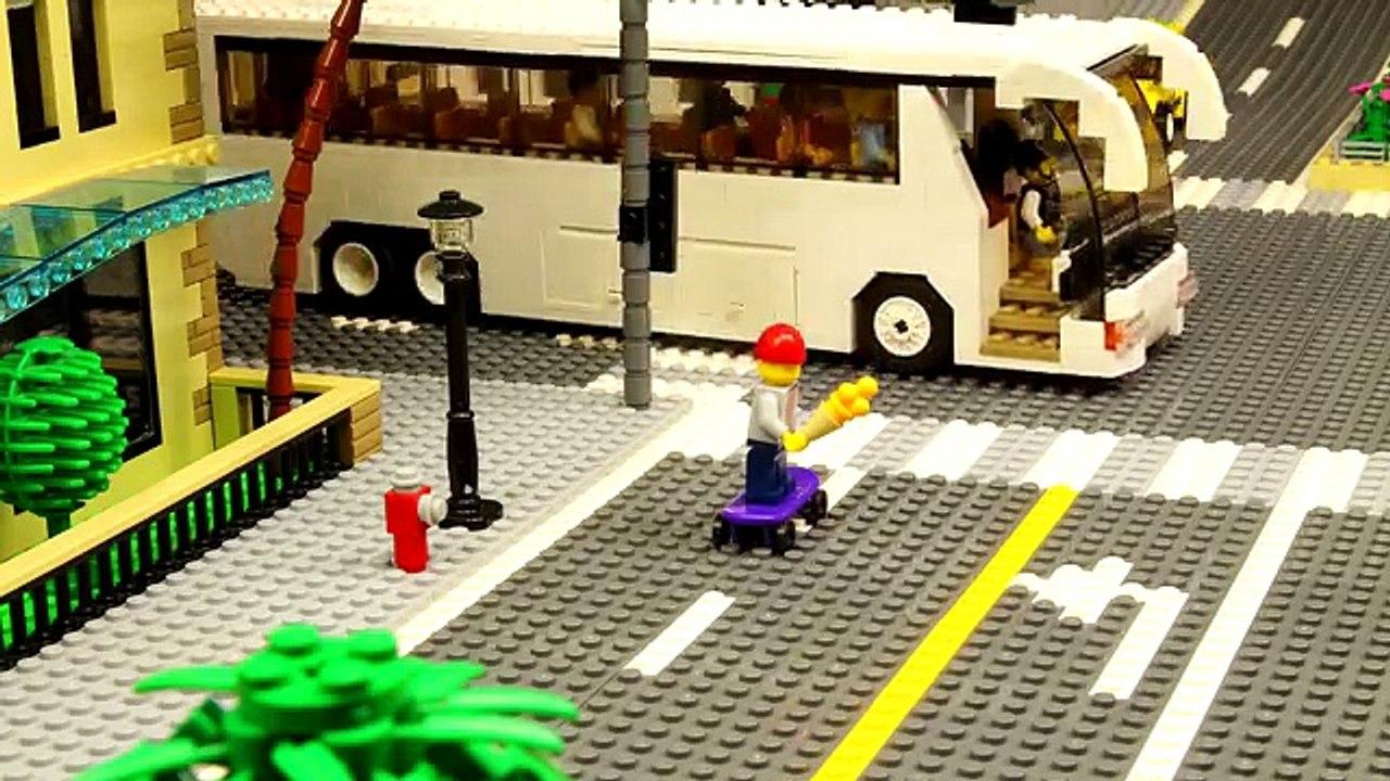 LEGO Coach Bus MOC building instructions - video Dailymotion