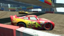 Lightning McQueen VS Ferrari Enzo 2002 Street Drifting Track Disney pixar car by onegamesp