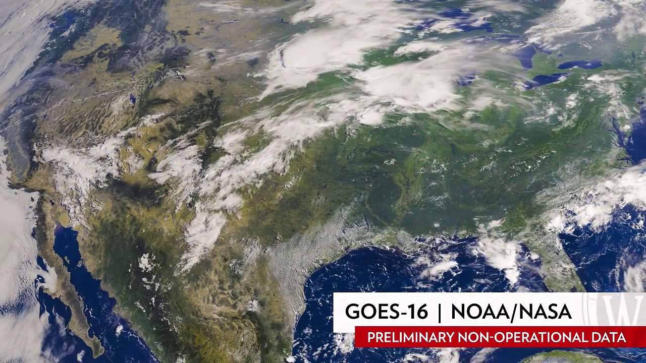 L'éclipse filmée par un satellite