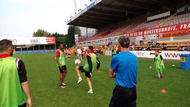 Fan day du Royal Excel Mouscron - kids