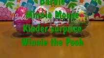 4 various Kinder Surprise Eggs Minnie Mouse,Barbie,Disney Princess and Kinder unboxing / u