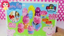 Peppa Pig Heladería con Play-Doh Revisión Completa - Juguetes de Peppa Pig