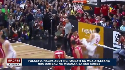 Palasyo, nagpa-abot ng pagbati sa mga atletang nag-aambag ng medalya sa SEA Games
