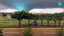 En plein ouragan Harvey, d'impressionnantes tornades frappent le Texas