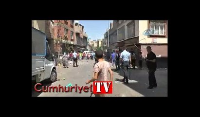 Gaziantep’te kadınlar taş, sopa ve bıçaklarla kavga etti