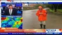 Al menos cinco muertos deja paso de la tormenta ‘Harvey’ por Houston, según el Servicio Meteorológico Nacional