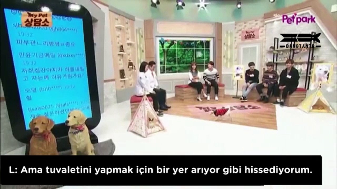 [Türkçe Altyazılı] 151111 BTS (J-Hope, Jimin, V) - My Pet Clinic Part.2