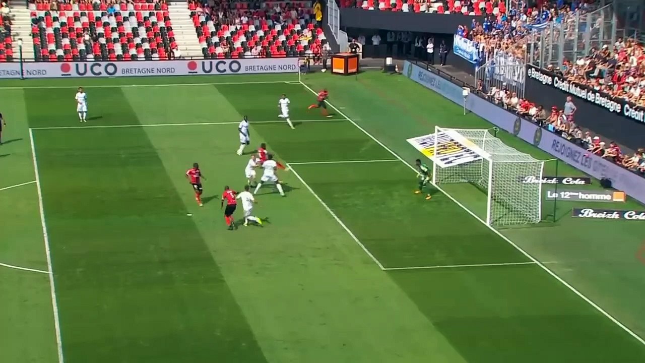 Résumé Guingamp (EAG) 1-0 Strasbourg But Moussa Diallo