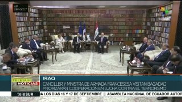 Francia cooperará con Irak en la lucha contra el Daesh