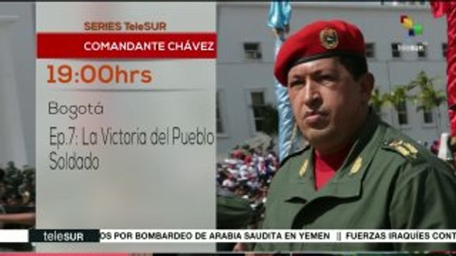 teleSUR recomienda la serie documental Comandante Chávez