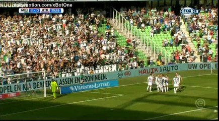 Jesper Drost Goal HD - Groningen 2 - 0 Utrecht - 27.08.2017 (Full Replay)