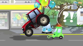 Nuevo TRACTOR y Constructor Maquina - Grande Aventura para niños, Videos para niños