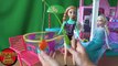 Grocery Shopping ~ A barbie film Видео с куклами Анна и Эльза ловят рыбку в бассейне Барби