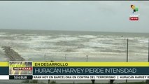 Huracán Harvey se degrada a tormenta tropical