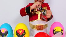 Des œufs amusement amusement film ouverture pâte à modeler puissance jouets avec rangers 2017 surprise ckn