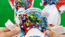 Giant Surprise Eggs Kinder Maxi Marvel Avengers Assemble Hulk Iron Man