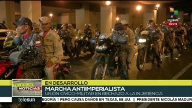 Realizan ejercicios cívicos militares en Venezuela