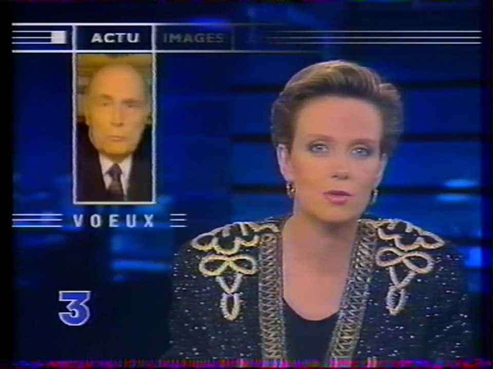 France 3 - 31 Décembre 1994 - Bandes annonces + Publicités + Météo + Début "Soir 3"
