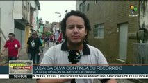 Brasil: habitantes de Recife manifiestan su apoyo a Lula