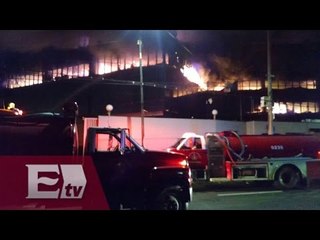 Gran movilización policiaca en Azcapotzalco por intenso incendio/ Vianey Esquinca