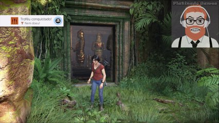 Uncharted: The Lost Legacy  - Troféu [ Nem doeu!]  Puzzle Forte do Machado - Capítulo 4
