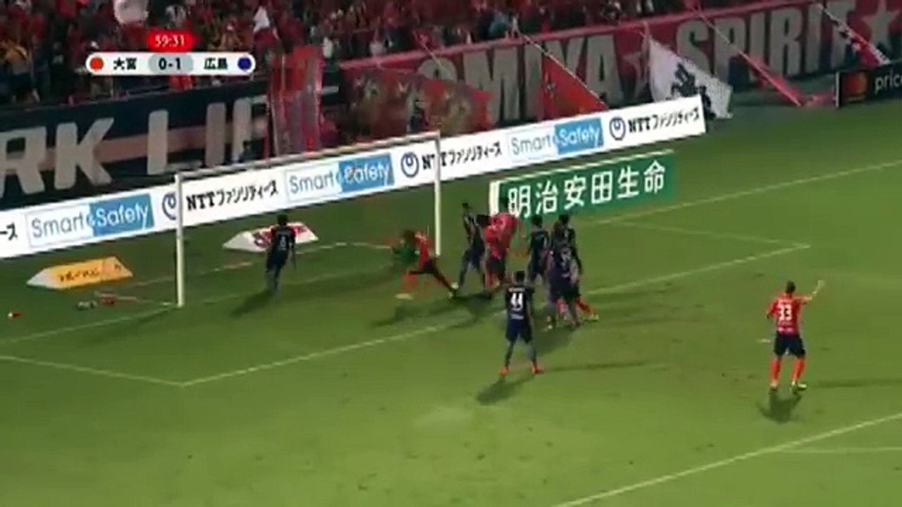 Omiya 1:1  Hiroshima ( Japanese J League. 26 August 2017)