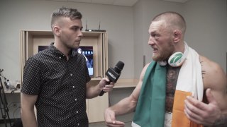 Exclusive Conor McGregor Interview after Floyd Mayweather fight