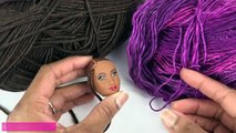 Artisanat bricolage poupée fait main Comment faire faire à Il perruque fil 4k