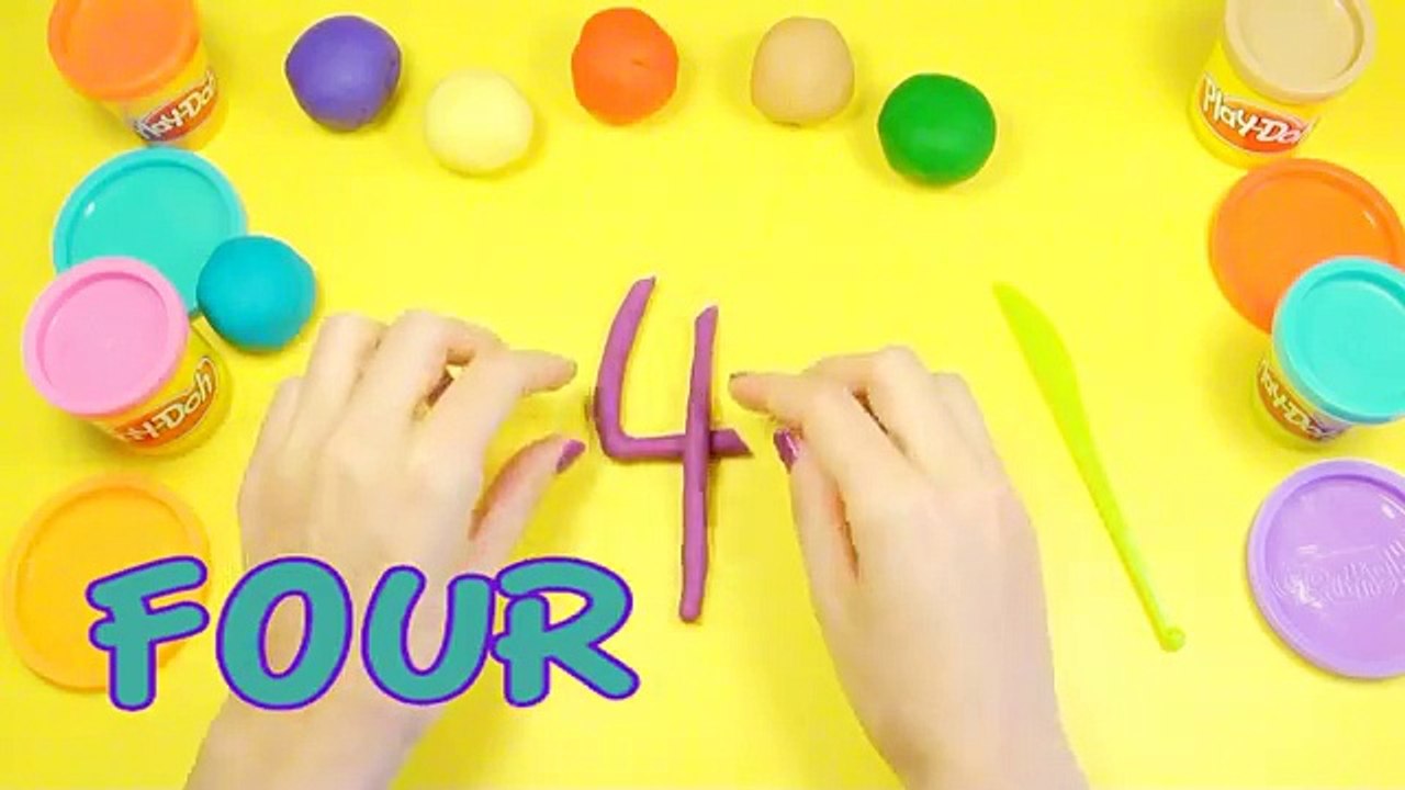 Play Doh ABC Song | Learn Alphabet and Counting for Kids | Nursery Rhyme RainbowLearning