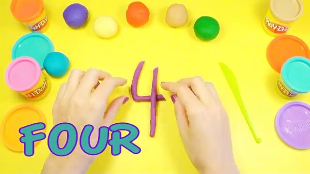 Play Doh ABC Song | Learn Alphabet and Counting for Kids | Nursery Rhyme RainbowLearning