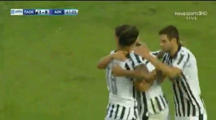 1-0 Aleksandar Prijović  Goal - PAOK 1-0 Kerkyra 27.08.2017