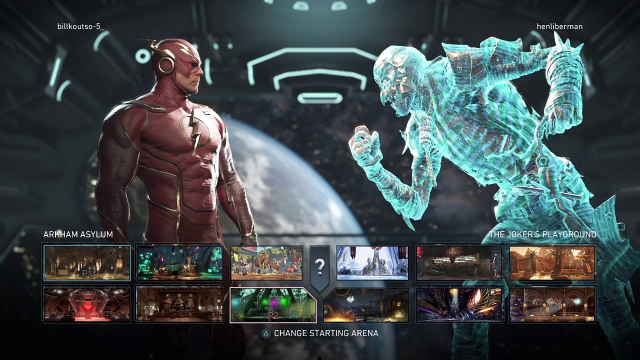 Scarcrow vs. The flash