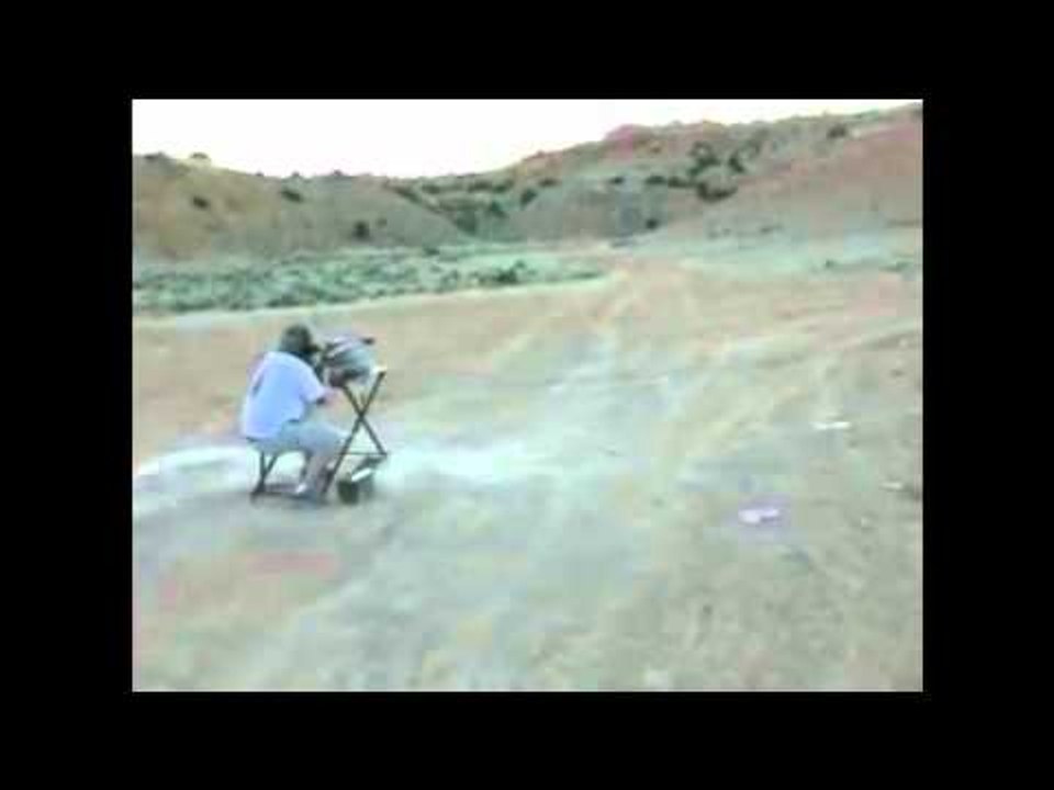 Bullet Almost Hits Guy